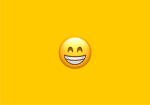 grinning emoji