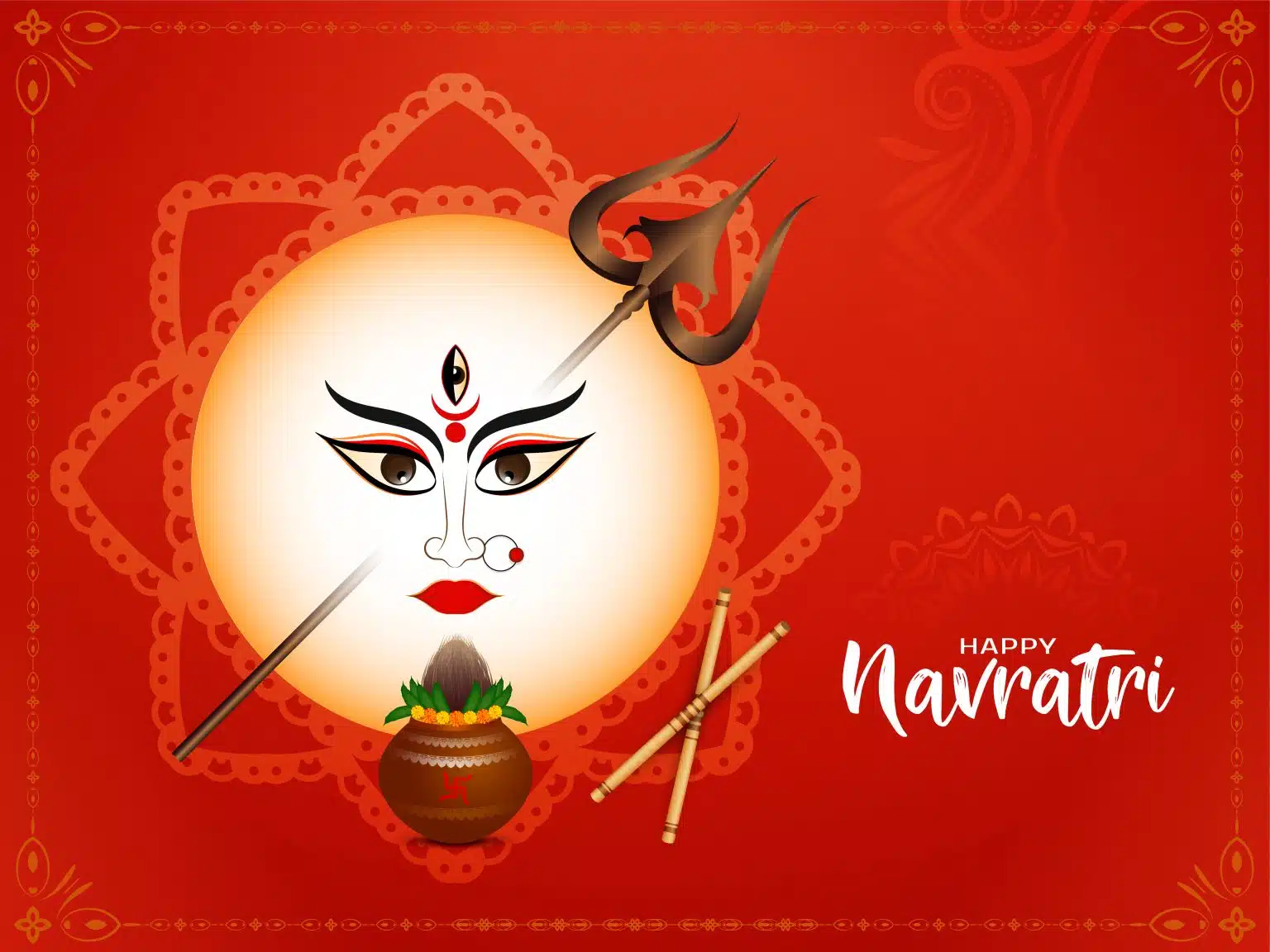 नवरात्रि शुभकामनाएं Navratri-Dates