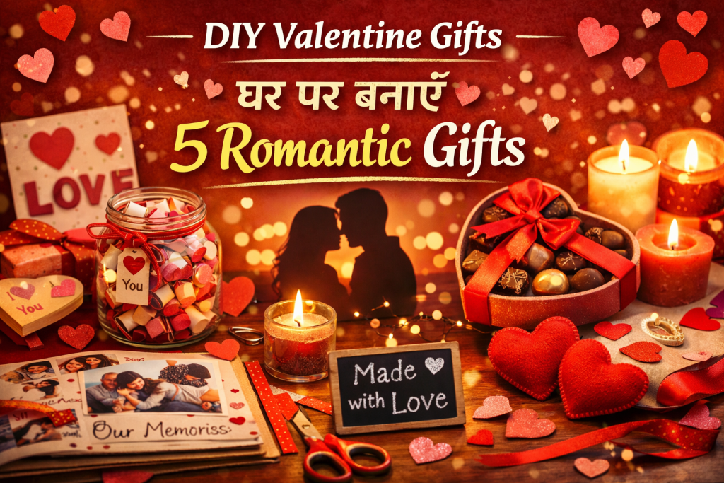DIY Valentine Gifts: घर पर बनाएँ 5 Romantic Gifts